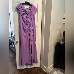 Tadashi Shoji Talise Waterfall Gown